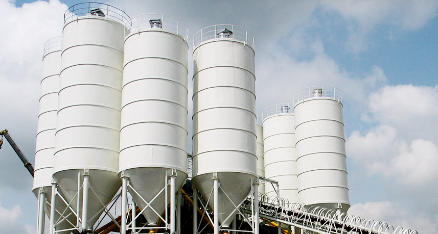 Silo De Cemento Desmontable Y Equipamientos Del Silo Hamac in Philippines 