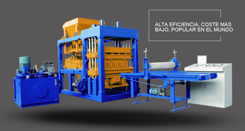 Máquina para Bloques de Concreto QT4-15 Hamac in Philippines 