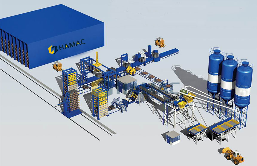 Concrete Block Making Machine