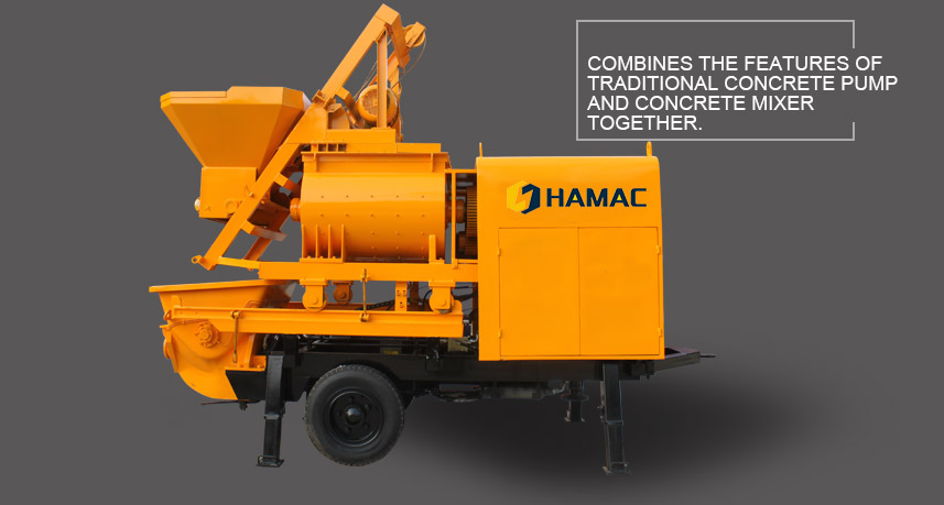 Hormigonera con Bomba HBT25-L1 Hamac in Philippines 